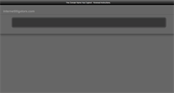 Desktop Screenshot of internetlitigators.com